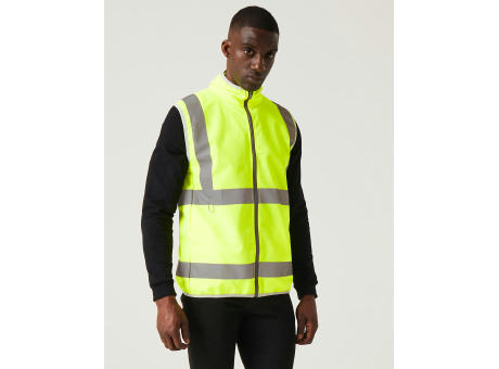 Chaleco con cremallera Hi-Vis Pro
