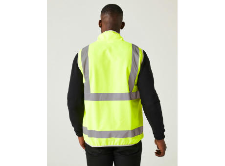 Chaleco con cremallera Hi-Vis Pro
