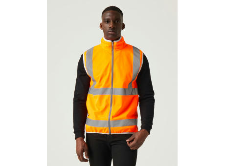 Chaleco con cremallera Hi-Vis Pro