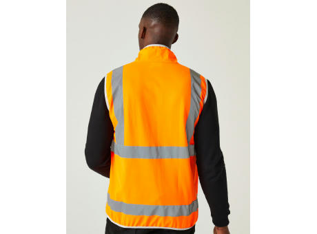 Chaleco con cremallera Hi-Vis Pro