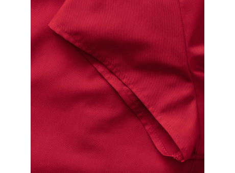 Camisa popelin manga corta mujer