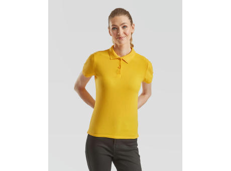 Polo piqué 65/35 mujer