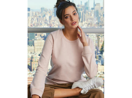 Sudadera cuello redondo Inspire French Terry mujer