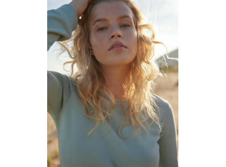 Sudadera cuello redondo Inspire French Terry mujer