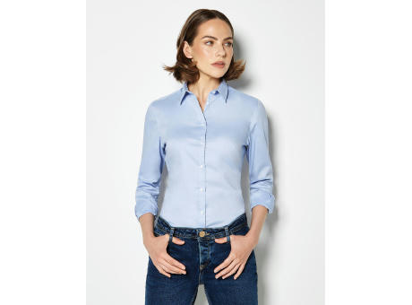 Camisa manga larga Mujer Stretch Oxford