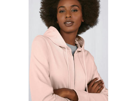 Sudadera con capucha y cremallera mujer 