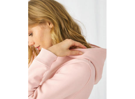 Sudadera con capucha y cremallera mujer 
