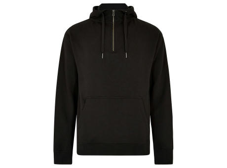Sudadera con Capucha corte regular 1/4 cremallera