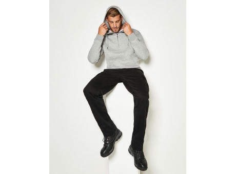 Sudadera con Capucha corte regular 1/4 cremallera