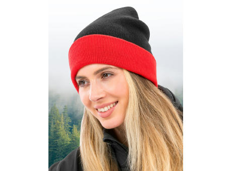 Gorro negro reciclado Compass