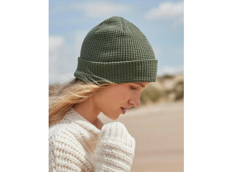 Gorro algodón orgánico diseño gofre