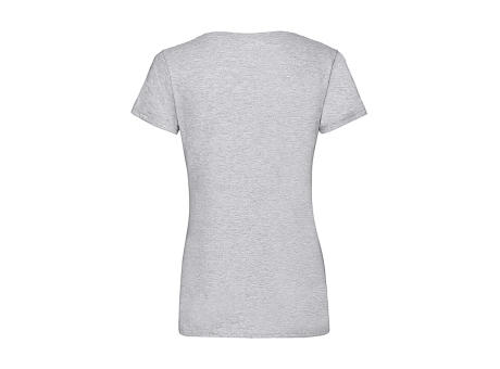 Camiseta cuello V Valueweight corte femenino