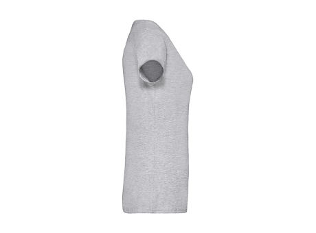 Camiseta cuello V Valueweight corte femenino