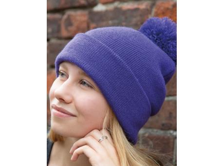 Gorro con pompón