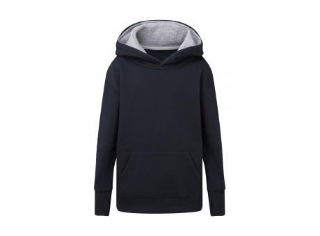 Sudadera capucha en contraste niño