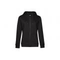 Sudadera Queen con capucha y cremallera mujer 