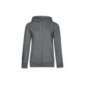 Sudadera Queen con capucha y cremallera mujer 