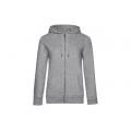 Sudadera Queen con capucha y cremallera mujer 