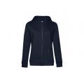 Sudadera Queen con capucha y cremallera mujer 