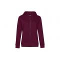 Sudadera Queen con capucha y cremallera mujer 