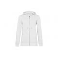Sudadera con capucha y cremallera mujer 