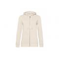 Sudadera con capucha y cremallera mujer 