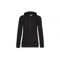 Sudadera con capucha y cremallera mujer 