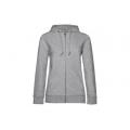 Sudadera con capucha y cremallera mujer 