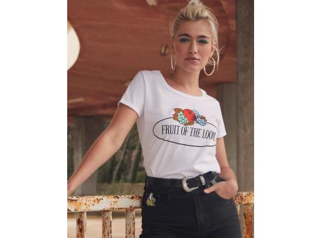 Camiseta Vintage mujer logo grande impreso