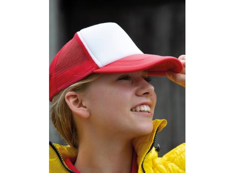 Gorra acolchada con ½ malla
