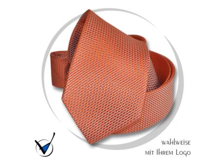 Krawatte Kollektion Dessin 42-5 - Orange