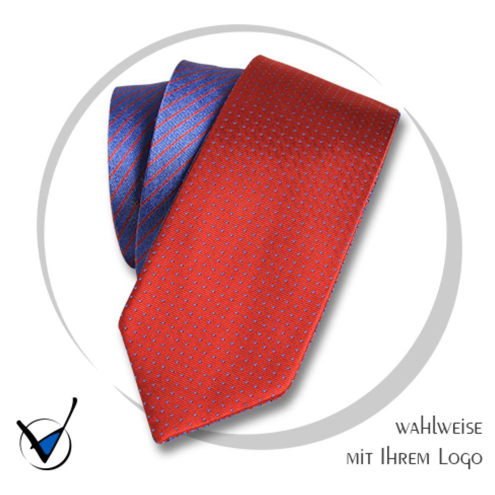 Krawatte "Double Face", Polyester Jaquard-gewebt