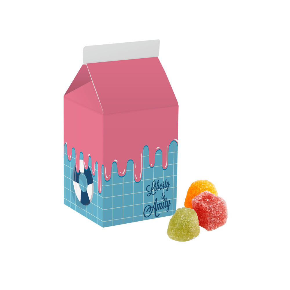 Kleine Milchkarton