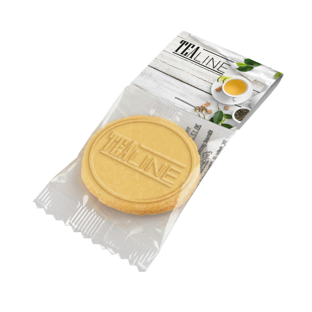 Prägekeks mit Kopfkarte