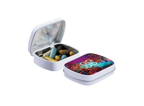 Mini Klappdeckeldose mit Süßigkeiten