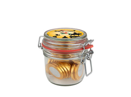 Midi Weckglas 0,25 L gefüllt mit Süßigkeiten