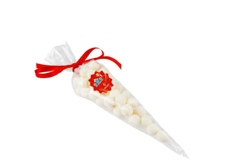 Tüte gefüllt mit Süßigkeiten