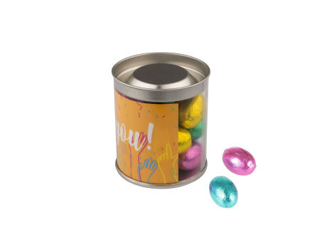 Klarsichtdose mit creamy Ostereieren