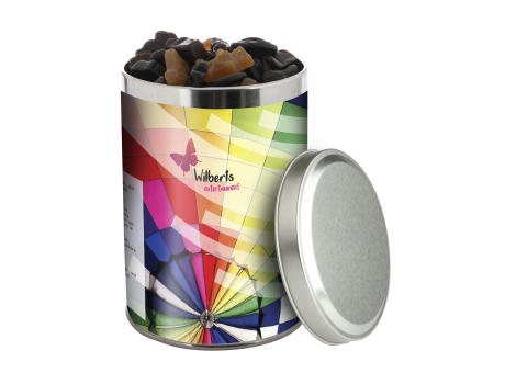 Große Dose 1,3 Liter, gefüllt mit Süßigkeiten