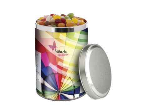 Große Dose 1,3 Liter, gefüllt mit Süßigkeiten