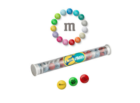 Röhrchen mit bedruckte M&M