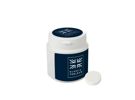 Plastikbehälter mit Süßigkeiten