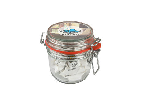 Midi Weckglas 0,25 L gefüllt mit Süßigkeiten