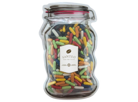 Briefkasten-"Weckglas" maxi mit Süßigkeiten