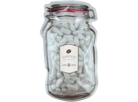 Briefkasten-"Weckglas" maxi mit Süßigkeiten