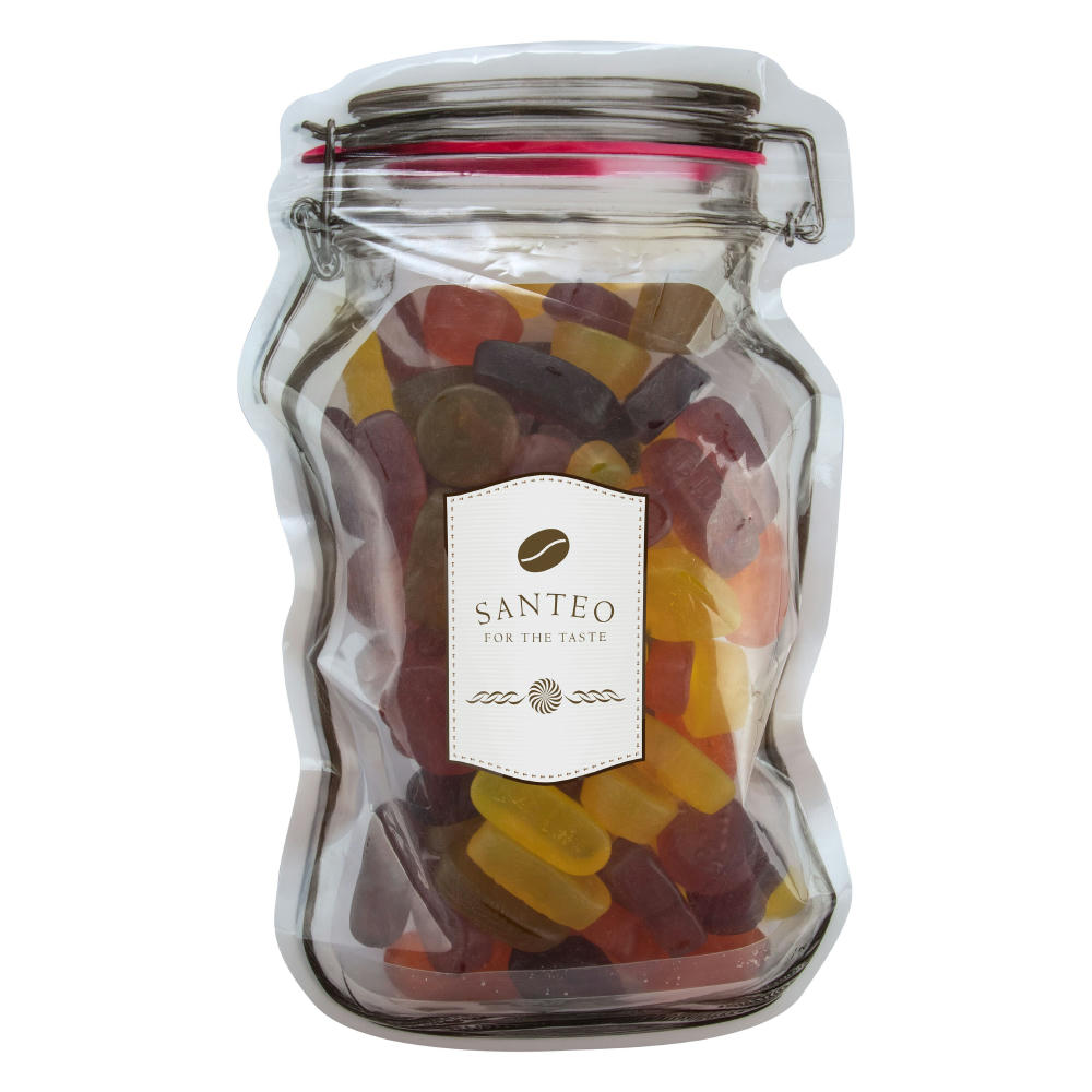 Briefkasten-"Weckglas" maxi mit Süßigkeiten