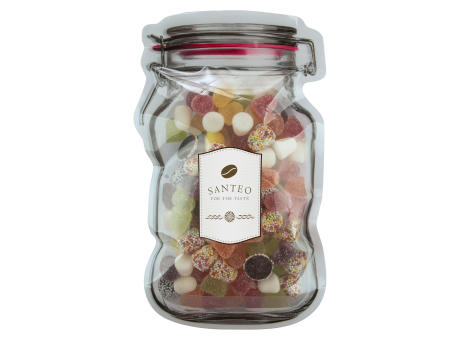 Briefkasten-"Weckglas" maxi mit Süßigkeiten