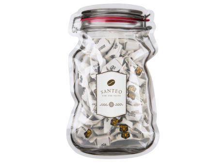 Briefkasten-"Weckglas" maxi mit Süßigkeiten