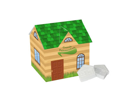 Haus mit Häuschen-Pfefferminz