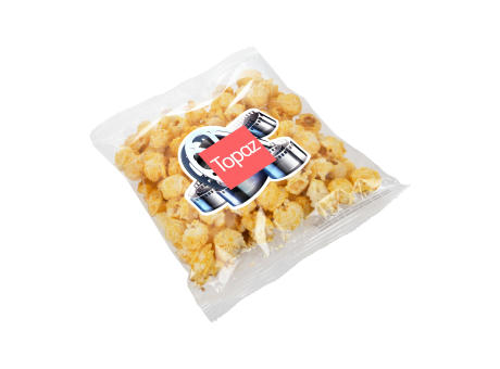 Transparenter Tüte Popcorn